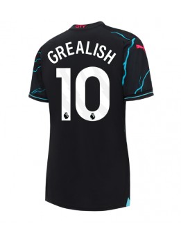 Manchester City Jack Grealish #10 Replika Tredje Kläder Dam 2023-24 Kortärmad